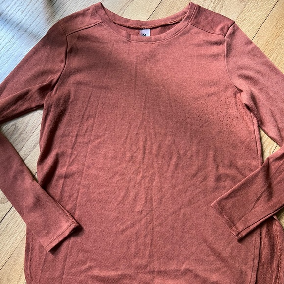 Womens Long Sleeve Basic Top - Picture 3 of 5